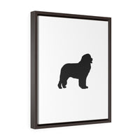 Newfoundland Vertical Framed Premium Gallery Wrap Canvas