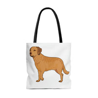 Chesapeake Bay Retriever Tote Bag, 3 Sizes, Polyester, Boxed Corners, Cotton Handles, Double Sided Print, FREE Shipping, Made in USA!!