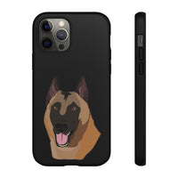 Belgian Malinois Tough Cell Phone Cases, Two Layers, Impact Resistant, Made in USA!!