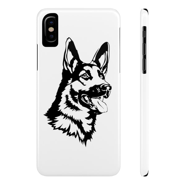 German Shepherd Case Mate Slim Phone Cases