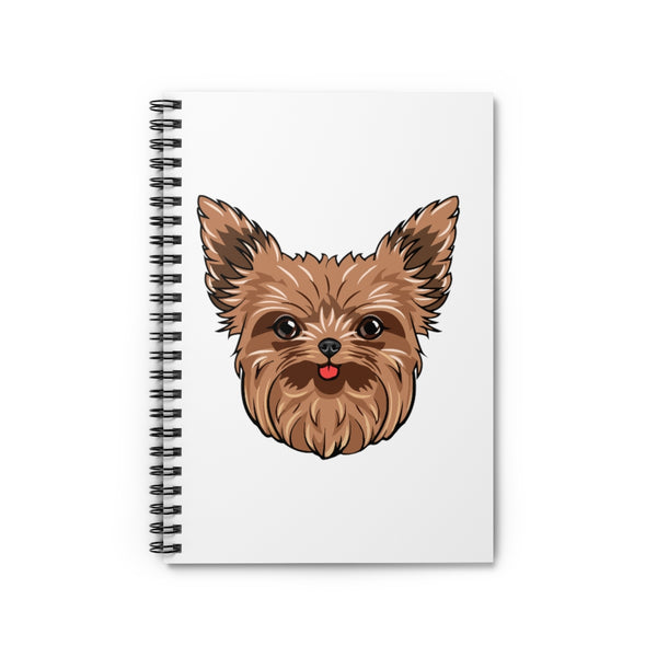 Yorkshire Terrier Spiral Notebook - Ruled Line