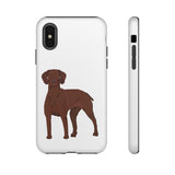 Vizsla Tough Cell Phone Cases, 19 Cases, Samsung and iPhone, Impact Resistant, Made in the USA!!