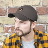 Chihuahua Unisex Twill Hat, 100% Cotton, Adjustable Velcro Closure, 10 Colors, FREE Shipping, Made in the USA!!