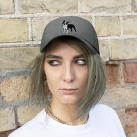 Boston Terrier Unisex Twill Hat, Cotton Twill, Adjustable Velcro Closure, FREE Shipping, Made in USA!!