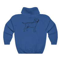 Labrador Retriever Hoodies, Unisex Heavy Blend™ Hooded Sweatshirt