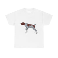 German Shorthaired Pointer Unisex Heavy Cotton Tee