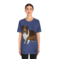 Shetland Sheepdog Unisex Jersey Short Sleeve Tee