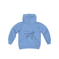 Labrador Retriever Boys Hoodies, Kids Heavy Blend Hooded Sweatshirt