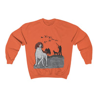 German Shorthaired Pointer Unisex Heavy Blend™ Crewneck Sweatshirt