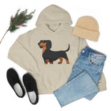Dachshund Unisex Heavy Blend™ Hooded Sweatshirt, S - 5XL, 13 Colors, Cotton/Polyester, FREE Shipping, Made in USA!!