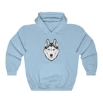 Siberian Husky Unisex Heavy Blend™ Hooded Sweatshirt, S - 5XL, 12 Colors, FREE Shipping, Made in USA!!