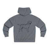 Labrador Retriever Hoodies, Men's Lightweight Pullover Hooded Sweatshirt