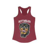 Rottweiler Women's Ideal Racerback Tank