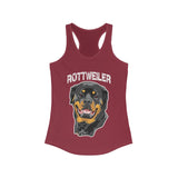 Rottweiler Women's Ideal Racerback Tank