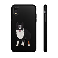 Border Collie Tough Cell Phone Cases, iPhone, Double Layer Case, Impact Resistant, Photo Print Quality, FREE Shipping, Made in the USA!!