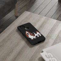 Basset Hound Tough Cases, 33 Sizes, Google, Samsung, iPhone, Matte or Glossy, Impact Resistant, Dual Layer Case, FREE Shipping, Made in USA!!