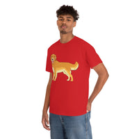 Golden Retriever Unisex Heavy Cotton Tee
