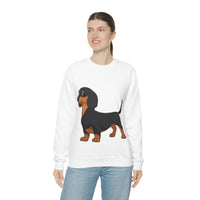 Dachshund Unisex Heavy Blend™ Crewneck Sweatshirt, S - 2XL, 14 Colors, Cotton/Polyester, Medium Fabric, FREE Shipping, Made in USA!!