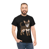 Chihuahua Unisex Heavy Cotton Tee, S - 5XL, 12 Colors, 100% Cotton, Made in the Usa, Free Shipping!!