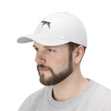German Shorthaired Pointer Unisex Twill Hat, Cotton Twill, Adjustable Velcro Closure, FREE Shipping, Made in USA!!