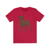 Vizsla Unisex Jersey Short Sleeve Tee, 18 Colors, S - 3XL, FREE Shipping, Made in the USA!!