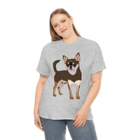 Chihuahua Unisex Heavy Cotton Tee, S - 5XL, 12 Colors, 100% Cotton, Made in the Usa, Free Shipping!!