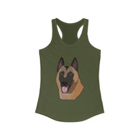 Belgian Malinois Women's Ideal Racerback Tank