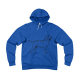 Labrador Retriever Hoodies, Unisex Sponge Fleece Pullover Hoodie