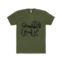 Shih Tzu Men's Cotton Crew Tee