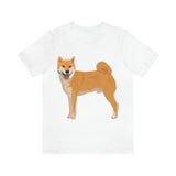 Shiba Inu Unisex Jersey Short Sleeve Tee, S - 3XL, 16 Colors, 100% Cotton, Light Fabric, FREE Shipping, Made in USA!!