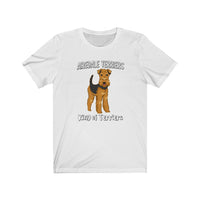 Airedale Terrier Unisex Jersey Short Sleeve Tee