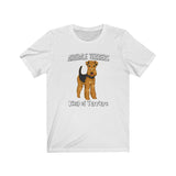 Airedale Terrier Unisex Jersey Short Sleeve Tee