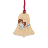 Cavalier King Charles Spaniel Wooden Ornaments, 6 Shapes, Magnetic Back, FREE Shipping, Made in USA!!