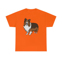 Shetland Sheepdog Unisex Heavy Cotton Tee