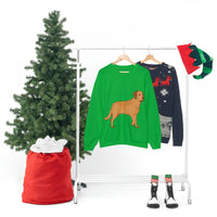 Chesapeake Bay Retriever Unisex Heavy Blend Crewneck Sweatshirt, 6 Colors, S - 3XL, Cotton/Polyester, FREE Shipping, Made in USA!!