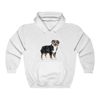 Australian Shepherd Unisex Heavy Blend™ Hooded Sweatshirt, S-3XL, 12 Colors, Cotton/Polyester, Medium Fabric, FREE Shipping, Made in USA!!