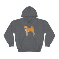 Shiba Inu Unisex Heavy Blend™ Hooded Sweatshirt, S -5XL, 12 Colors, Cotton/Polyester, Medium Heavy Fabric, FREE Shipping, Made in USA!!