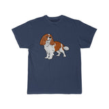 Cavalier King Charles Spaniel Men's Short Sleeve Tee, 11 Colors, S - 5XL, 100% Cotton, Light Fabric, Free Shipping, Made In Usa!!