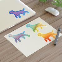 Rhodesian Ridgeback Sticker Sheets, 2 Sizes, Water Resistant Vinyl, Indoor/Outdoor, FREE Shipping, Made in USA!!