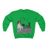 German Shorthaired Pointer Unisex Heavy Blend™ Crewneck Sweatshirt