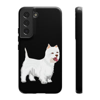 West Highland White Terrier Tough Cell Phone Cases, Impact Resistant, Matte or Glossy, FREE Shipping, Made in USA!!