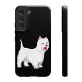 West Highland White Terrier Tough Cell Phone Cases, Impact Resistant, Matte or Glossy, FREE Shipping, Made in USA!!