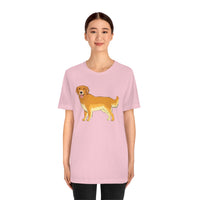 Golden Retriever Unisex Jersey Short Sleeve Tee