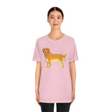 Golden Retriever Unisex Jersey Short Sleeve Tee