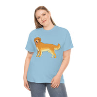 Golden Retriever Unisex Heavy Cotton Tee