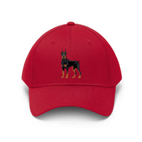 Doberman Pinscher Unisex Twill Hat