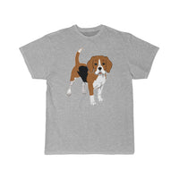 Beagle Men's Short Sleeve Tee, S - 5XL, Preshrunk Cotton, Light Fabric, Relaxed Fit, 11 Colors, FREE Shipping, Made in USA!!