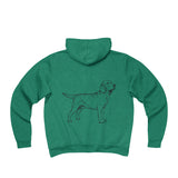 Labrador Retriever Hoodies, Unisex Sponge Fleece Full-Zip Hoodie