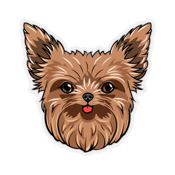 Yorkshire Terrier Kiss-Cut Stickers