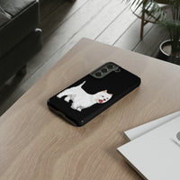 West Highland White Terrier Tough Cell Phone Cases, Impact Resistant, Matte or Glossy, FREE Shipping, Made in USA!!